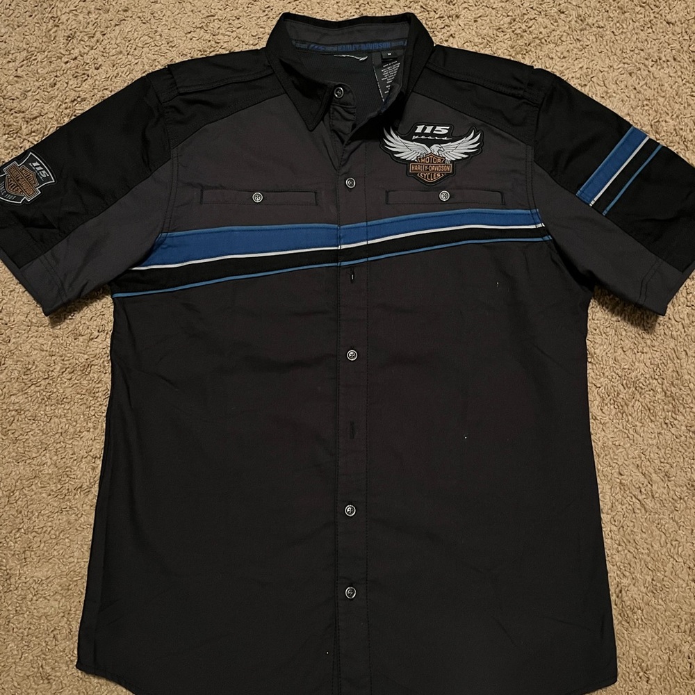Harley button down